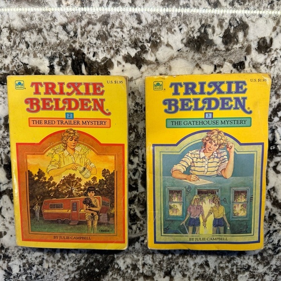 Other - Trixie Belden The Red Trailer Mystery & The Gatehouse Mystery Book 2 & 3
